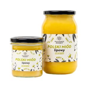 Mazurskie Miody - Miódy polskie kremowane lipowe 400 g i 1200 g