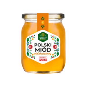 Miód wielokwiatowy Polski 650g